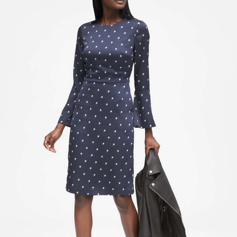 Banana Republic Navy Blue Dress
